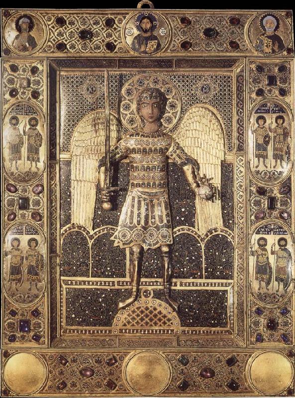 unknow artist THe Archangel Saint Michael oil painting image